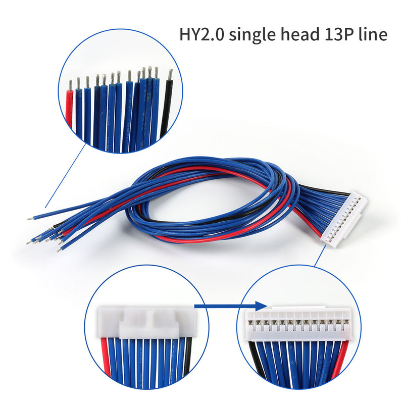 hy2.0 single head 13p line for battery pack input