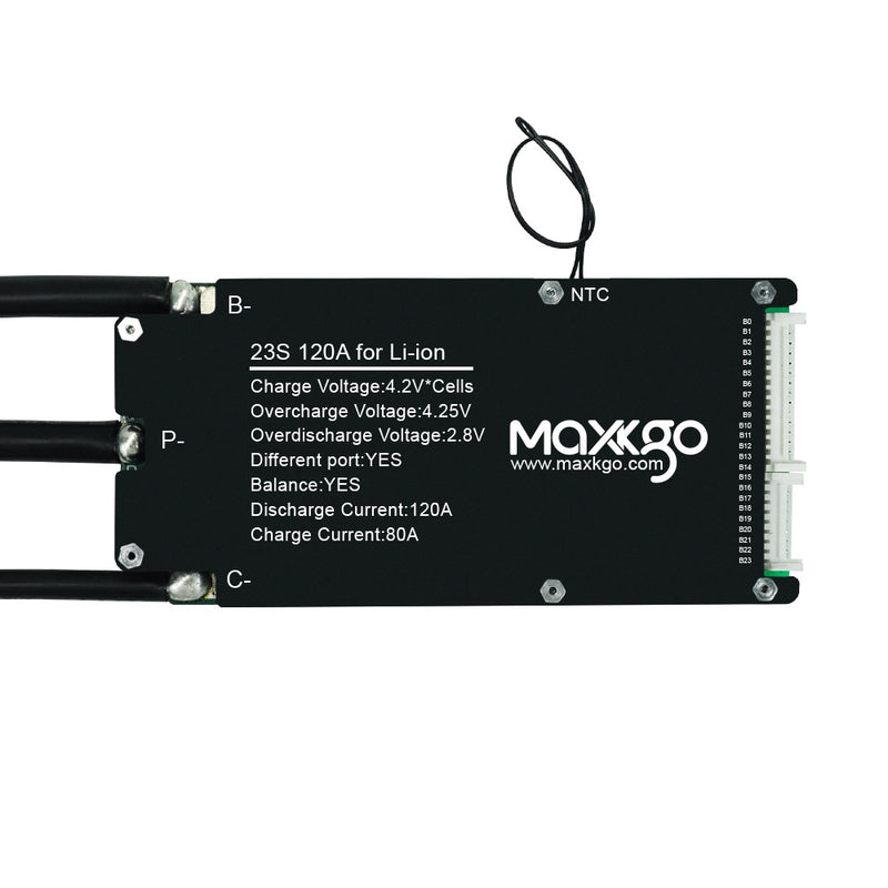MAXKGO BMS  15S-21S 36V 48V 60V 72V 120A Battery Pack Protection board for Ebike/Eboard/EScooter.ETC
