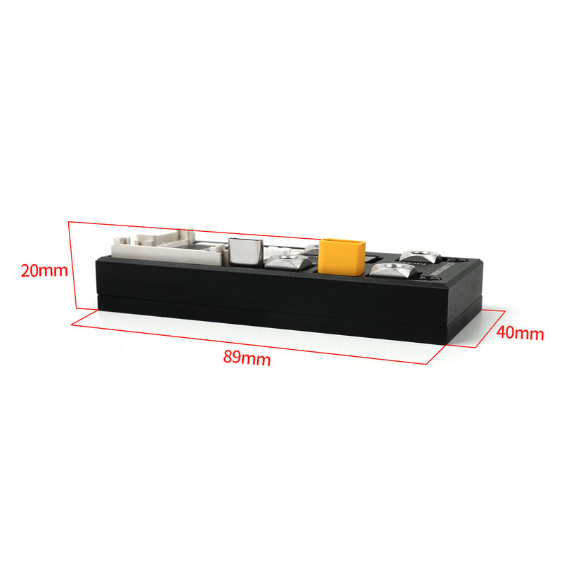 mini and reliable battery discharge protection board for robot electric skateboard