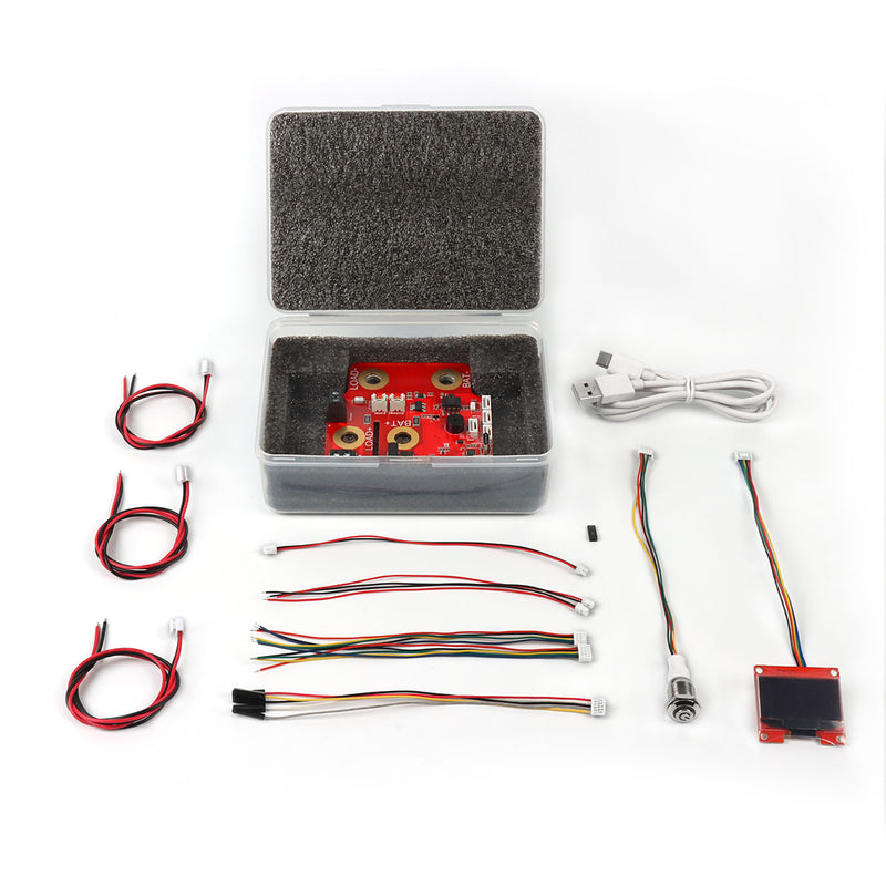 Lipo Battery Management System Red Board Compatible with ENNOID Firmware | MKBMS LV Master Mini PCBA Board